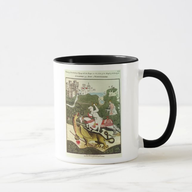 St. George and the Dragon Mug (Right)