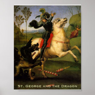 St. George and the Dragon Poster