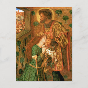 St George and the Princess Sabra Postcard