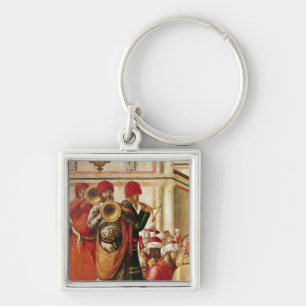 St. George Baptising the Gentiles Key Ring
