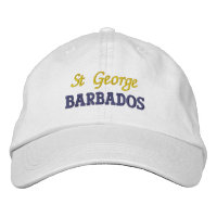 St George, Barbados Embroidered Baseball Cap