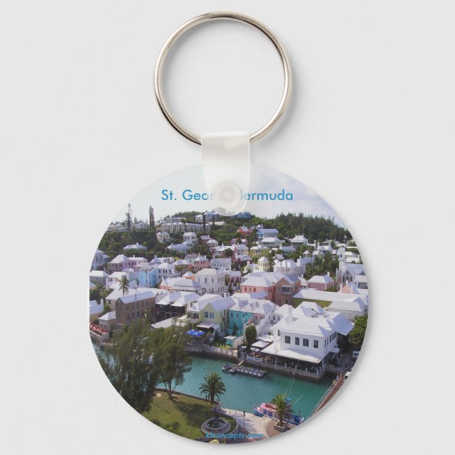 St. George Bermuda Key Ring (Front)