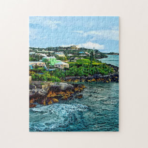 St. George Bermuda Shoreline Jigsaw Puzzle
