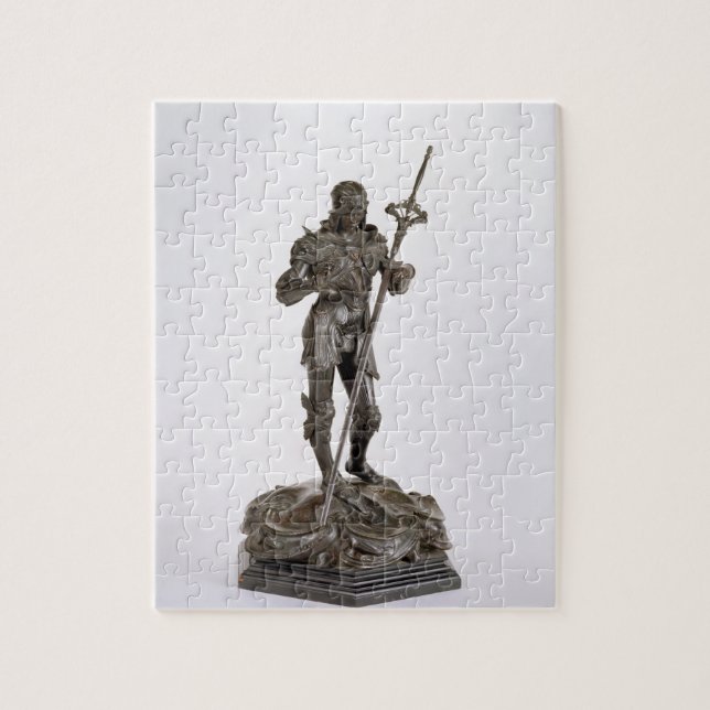 St. George (bronze) Jigsaw Puzzle (Vertical)