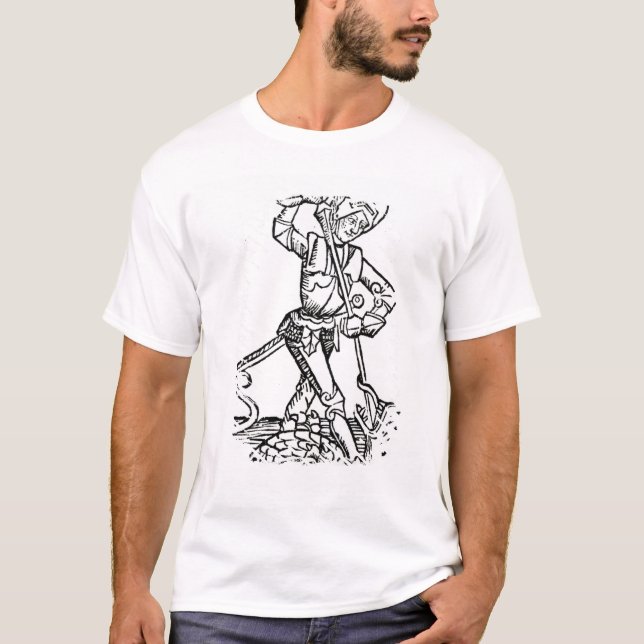 St. George, from the 'Liber Chronicarum' T-Shirt (Front)