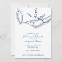 St. George Island FL Map Elegant Rehearsal Dinner
