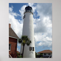 St George Island Lighthouse on a