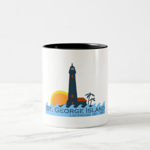 St. George Island. Two-Tone Coffee Mug