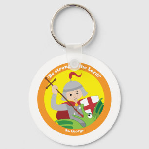 St. George Key Ring