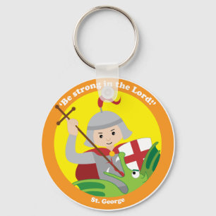 St. George Key Ring