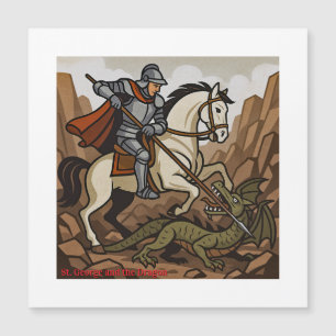 St.George kills the Dragon - Doudou, Mons