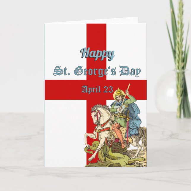 St. George on Horseback (BS 01) Card (Front)