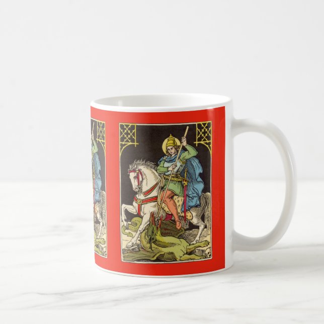 St. George on Horseback (BS 01) Coffee Mug (Right)