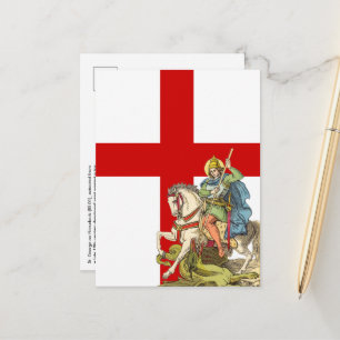 St. George on Horseback (BS 01) Postcard