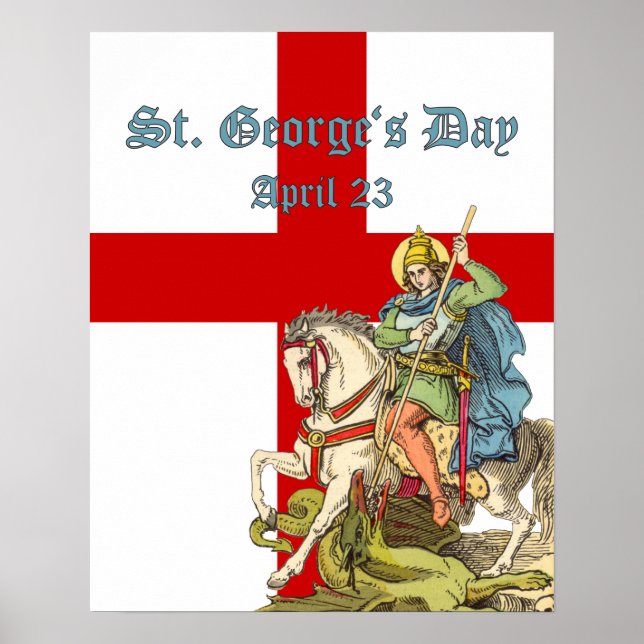 St. George on Horseback (BS 01) Poster (Front)