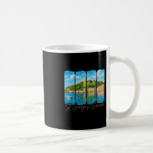 St. George’s Grenada Traveling Trip Brushstroke So Coffee Mug
