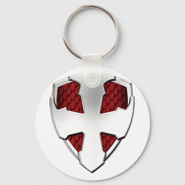 St George Shield Key Ring (Front)