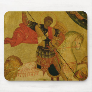 St. George slaying the Dragon Mouse Pad