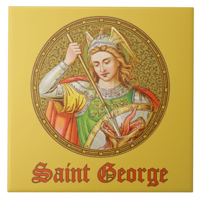 St. George (SNV 13) Ceramic Tile (Front)
