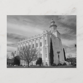 St. George Utah Mormon Temple Postcard