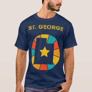 St George Utah Vintage Distressed Souvenir T-Shirt