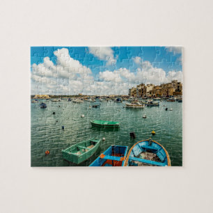 St Georges Bay, Malta Jigsaw Puzzle
