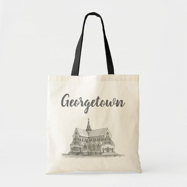 St. George's Cathedral, Georgetown, Guyana Tote Bag (Front)