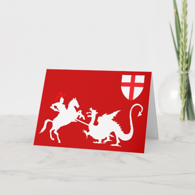 St.George's Day Card (Front)