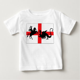 St George's Day English flag baby T-Shirt