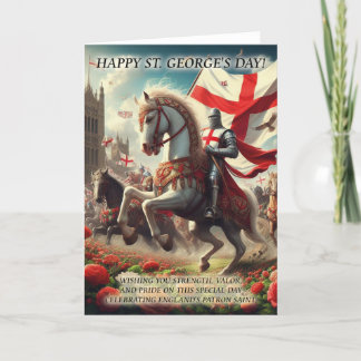 St. George's Day Greeting Card