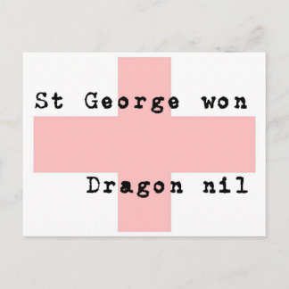St George's Day Postcard