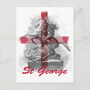 St Georges Day Postcard