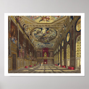 St. George's Hall, Windsor Castle, from 'Royal Res Poster
