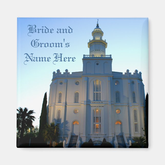 St.GeorgeTemple-Magnet-Customisable Magnet (Front)