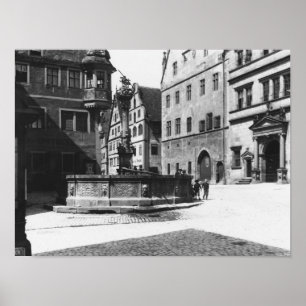 St. Georgs- Brunnen Poster