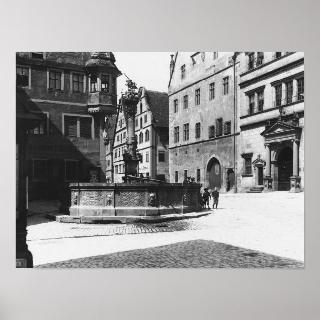 St. Georgs- Brunnen Poster (Front)