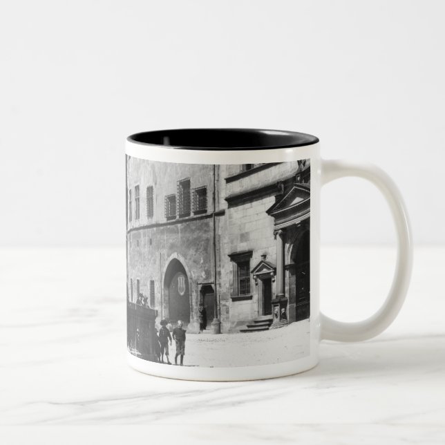 St. Georgs- Brunnen Two-Tone Coffee Mug (Right)