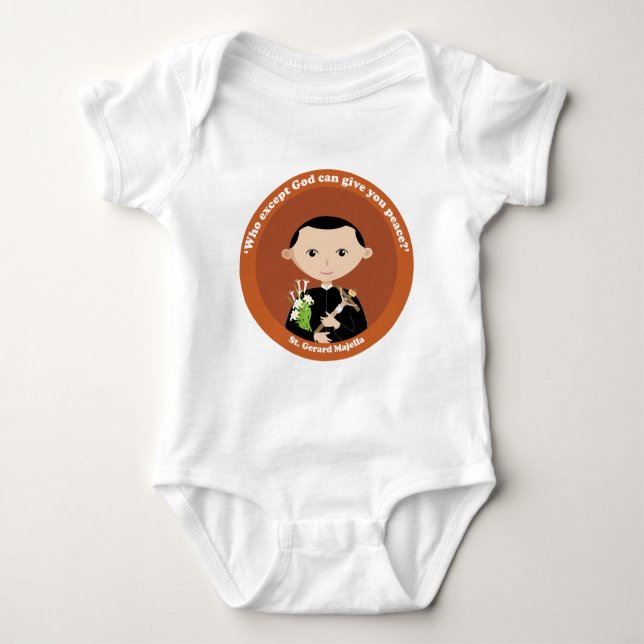 St. Gerard Majella Baby Bodysuit (Front)