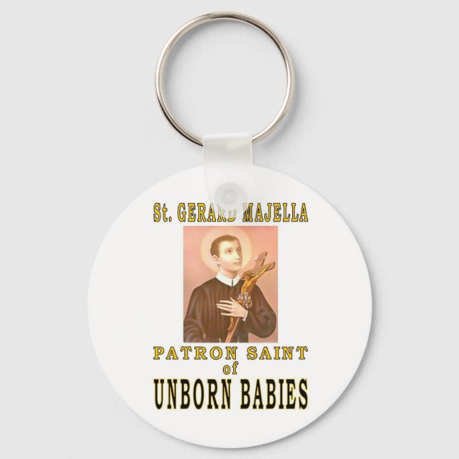 ST. GERARD MAJELLA KEY RING (Front)