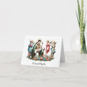 St. Gerard Majella – Patron Saint of Infertility   Thank You Card