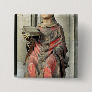 St. Germain  Bishop of Auxerre 15 Cm Square Badge
