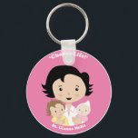 St. Gianna Molla Key Ring<br><div class="desc">A cute and happy 'St. Gianna Molla' icon to bring love,  joy and hope to your loved ones and yourself.</div>
