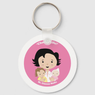 St. Gianna Molla Key Ring