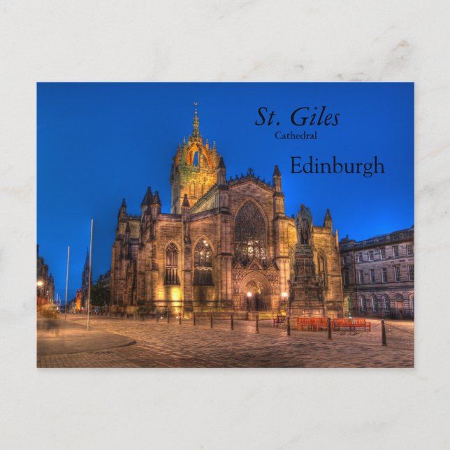 St. Giles Cathedral Postcard (Front)