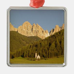 St Giovanni, Val di Funes, Dolomites, Italy Metal Tree Decoration