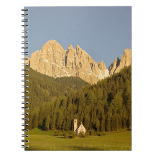 St Giovanni, Val di Funes, Dolomites, Italy Notebook