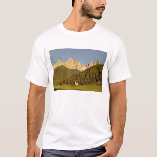 St Giovanni, Val di Funes, Dolomites, Italy T-Shirt