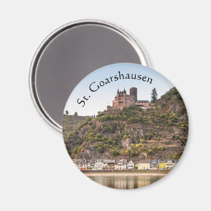 St. Goarshausen Burg Katz Magnet