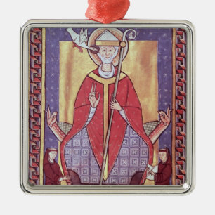 St. Gregory Metal Ornament