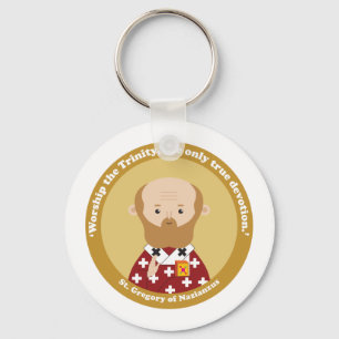 St. Gregory of Nazianzus Key Ring